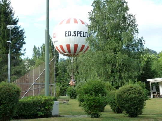 Gasballon beim Start