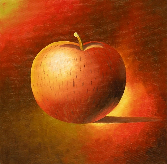 Der rote Apfel