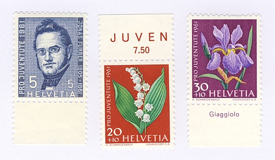 Briefmarken 1961