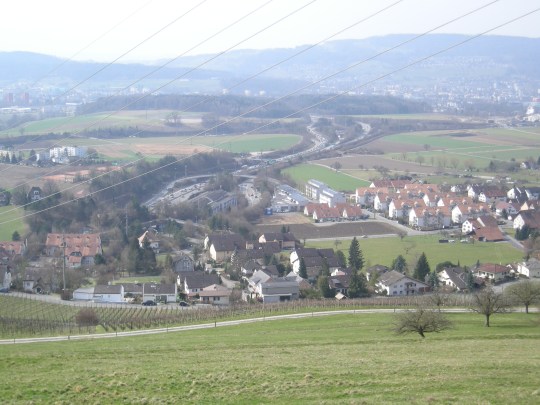 Blick vom Gubrist