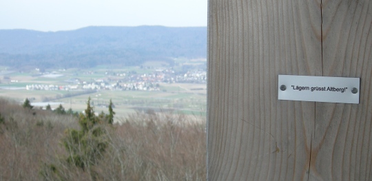 Lägern grüsst Altberg
