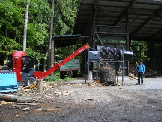 Holzspaltautomat