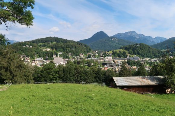 Blick auf Berchtesgaden.