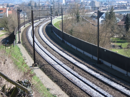 Frischer Schotter