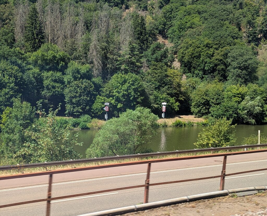 An der Saar.