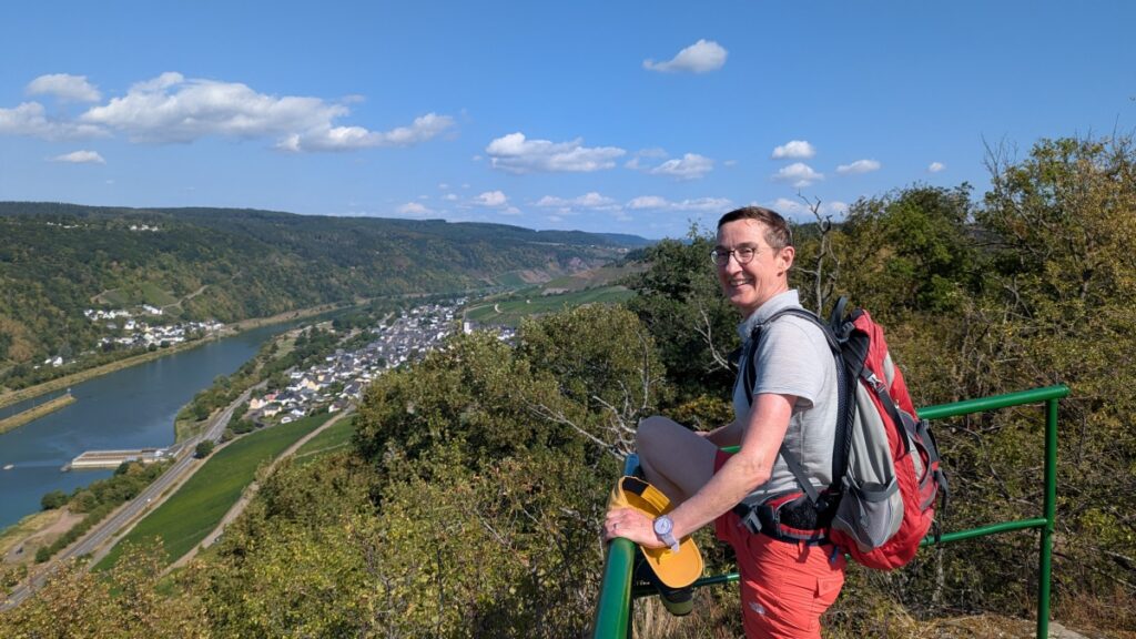 Auf dem Grataussichtspunkt.